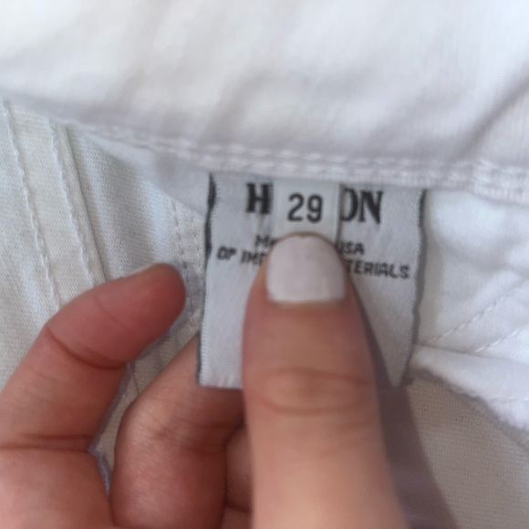 Hudson white jeans! Great condition - Picture 2 of 5